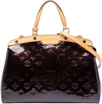 Louis Vuitton Pre-owned Handbags, female, Purple, Size: ONE SIZE Pre-owned The Brea MM