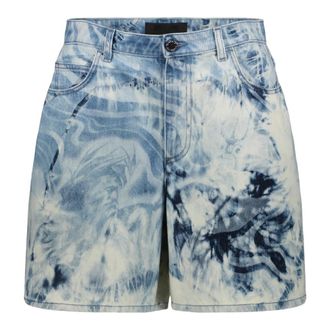 Alberta Ferretti Denim Shorts - female - Alberta Ferretti - Denim Shorts - Blue - XL - Shorts