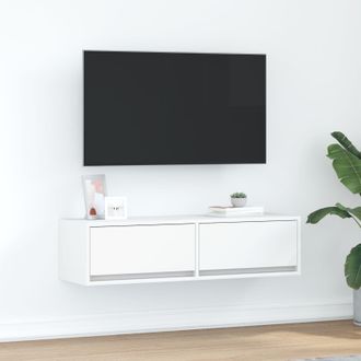 Berkfield Home TV Cabinet White 100x31x25, 5 cm Engineered Wood