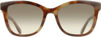 Ferragamo Brown Gradient Square Ladies Sunglasses SF2108S 225 54