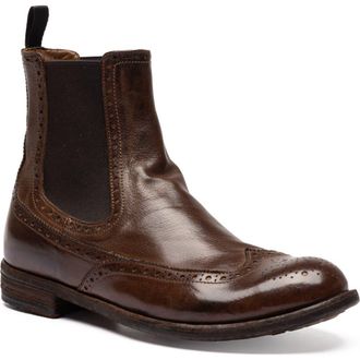Officine Creative Lexikon 151 Leather Chelsea Boots in Brown at Nordstrom, Size 39.5