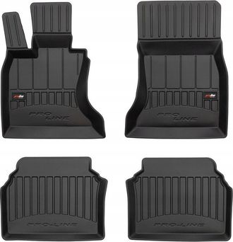 OEM Alfombras De Goma Para Puerta Bmw Serie 5 F07 Gt 2009-2017 3d Trouble