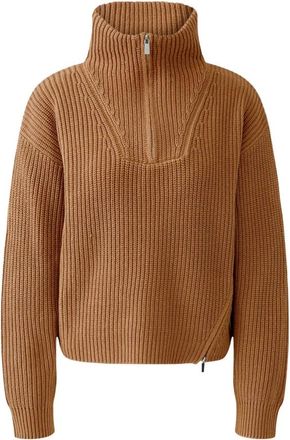 Oui Dames, Truien, Bruin, Maat: 2XL