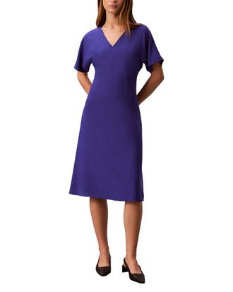 Calvin Klein Crepe Midi Dress
