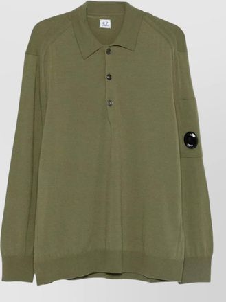 C.P. Company wool polo sweater