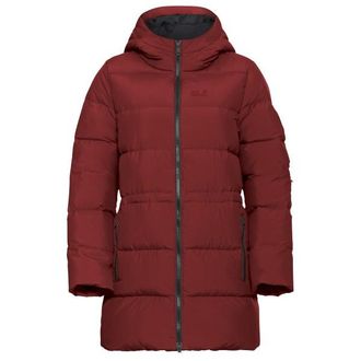 Jack Wolfskin Frozen Palace Long RDS Jacket Parka f&uuml;r Damen | rot