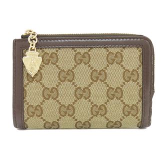 Gucci Brown Canvas Wallet (Bi-Fold) (Pre-Owned)