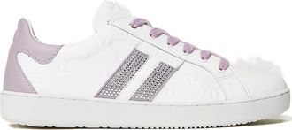 Twin-Set Sneakers con strass - Bianco