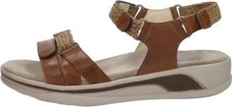 Wolky Acula Softy Wax Sandal - Dames - Sandalen - Bruin - 40 EU - Wol - Schoenen