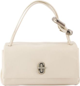 Marc Jacobs Womens Leather Shoulder Bag White Cowhide