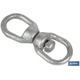 cofan Torniquete Giratorio Reforzado 5mm Caja 25 Unid., Torniquete Reforzado En M&eacute;tricas Desde 5 Hasta 20. Uso Ideal Para Soportar Cargas Y Tirones De Anima