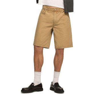 Lucky Brand Loose Fit Cotton Canvas 5-Pocket Shorts in Twill at Nordstrom, Size 29