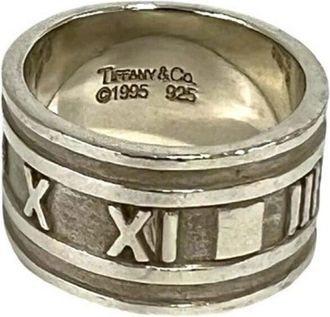 Tiffany & Co. Silver Silver 925 Band Ring (Pre-Owned)