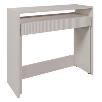 Selsey Selsey Zoom - Escritorio Extensible Con Un Caj&oacute;n Y Ranuras - 98 Cm - Cachemir
