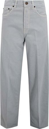 Haikure Off White Mid Rise Jeans