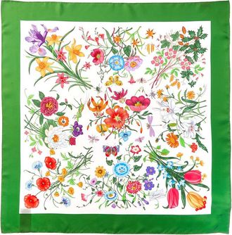 Gucci Print Silk Scarf