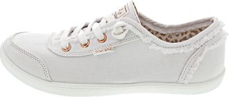 Skechers Womens Bobs B Cute Sneaker, White Canvas, 6 UK
