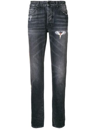 Marcelo Burlon Jeans slim Wing - Nero