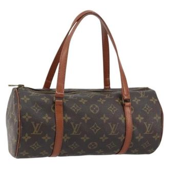 Louis Vuitton Pre-owned Handbags, female, Brown, Size: ONE SIZE Pre-owned Vintage Canvas Handbag
