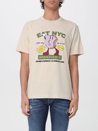 Emporio Armani T-shirt in cotone stampata Emporio Armani