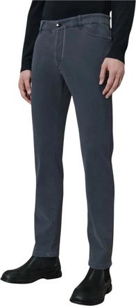 Roberto Ricci Design Winter Techno Wash Blauwe Jeans - Heren - Slim Fit Broeken - Blauw - M - Denim - Broeken