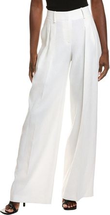Michael Kors Linen & Silk-Blend Slouch Trouser