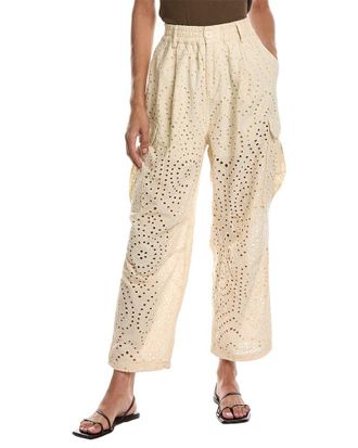Chrldr Sia Loose Eyelet Cargo Pant