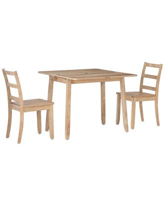 Linon Ashley 3Pc Folding Dining Set