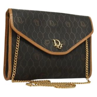 Dior Pre-owned Cross Body Bags, female, Brown, Size: ONE SIZE Pre-owned Vintage Shoulder Bag