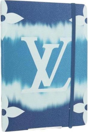 Louis Vuitton Pre-owned Accessories, female, Blue, Size: ONE SIZE Pre-owned Canvas Home-Office