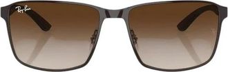 Ray-Ban Rb 3721 Zonnebril - Heren - Zonnebrillen - Bruin - ONE Size - Accessoires