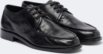 The Row Nino leather Derby shoes