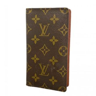 Louis Vuitton Vintage, unisex, Bruin, ONE Size, Pre-owned Stoffen Portemonnee