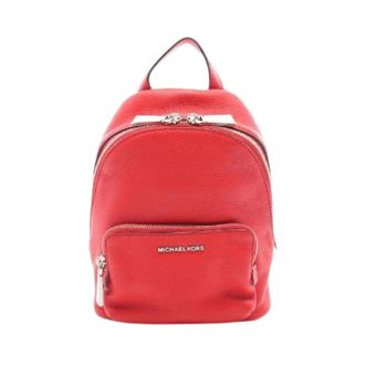 Michael Kors Zaino in Pelle Pre-owned - - Pre-owned - Donna - Rosso - ONE SIZE