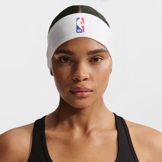 Nike Unisex Fury Classic Dri-FIT NBA Headband in White | N1013635-101