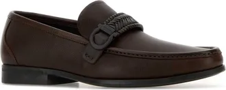 Ferragamo Mens Loafer Brown Calf