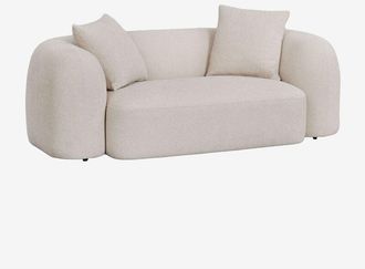 Sklum Sof&aacute; De 2 Plazas En Chenilla Coco Sklum