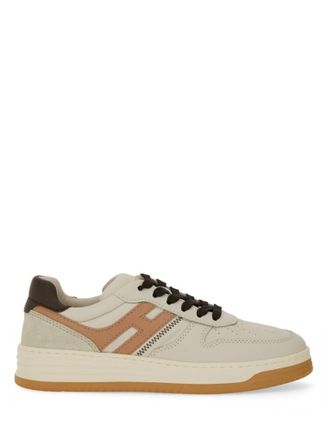Hogan Natural Color Block Sneakers