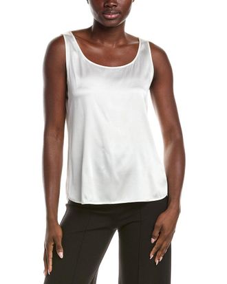 Max Mara Pan Silk-Blend Tank Top