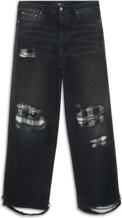 Amiri Flannel Repair Baggy Jean