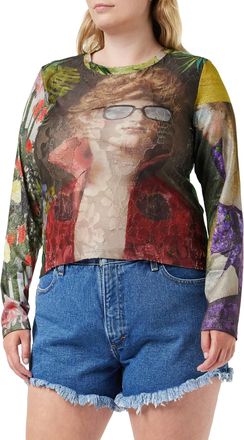 Desigual Mirna Top 22SWTKB9 SS22 New Season Green