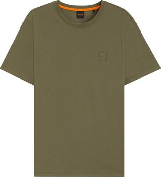 HUGO BOSS Hombre, Camisetas, Verde, Talla: M
