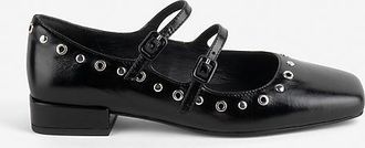 Intentionally blank Venezuela Double-Strap Mary Jane Flats