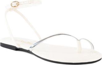 Seychelles A Little Extra Ankle Strap Sandal in White at Nordstrom, Size 8.5