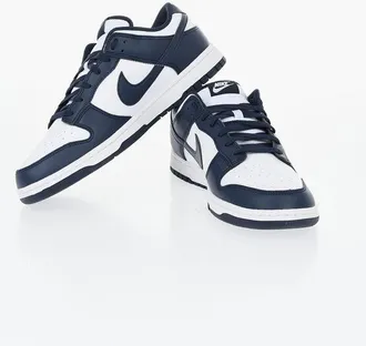 Nike Leather Low-Top Sneakers DUNK RETRO size 40,5