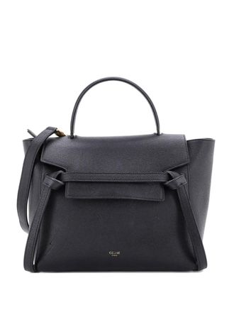 Celine Belt Bag Textured Leather Micro satchel - Nero