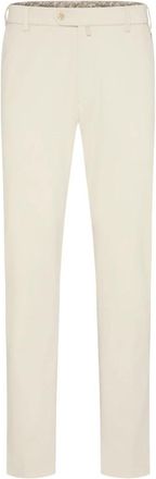 Meyer Ecru Bonn Broek - Heren - Chinos - Beige - 2XL - Broeken