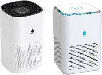 Pursonic True HEPA Air Purifier Duo - 4-Stage Large Room Purifier + Compact 3-Stage Purifier Set in White at Nordstrom