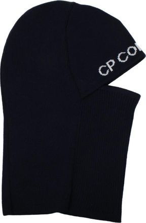 C.P. Company C.p. Company, Accessoires, Heren, Blauw, ONE Size, Wol, Wool Beanie