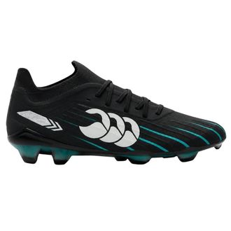 Canterbury Of New Zealand Unisex Speed Falcon 2.0 Elite rugby schoenen voor volwassenen, voor harde ondergrond (Zwart, Groen)